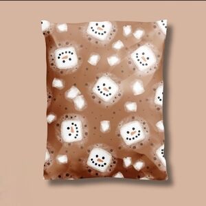 New Winter Marshmallow Snowman Hot Cocoa 10x13 Poly mailers  20pk